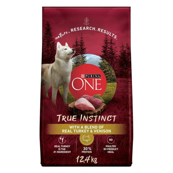 PURINA ONE TRUE INSTINCT TURKEY & VENISON 12.4KG