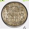 Image 1 : 1944 CANADIAN SILVER 50 CENT COIN