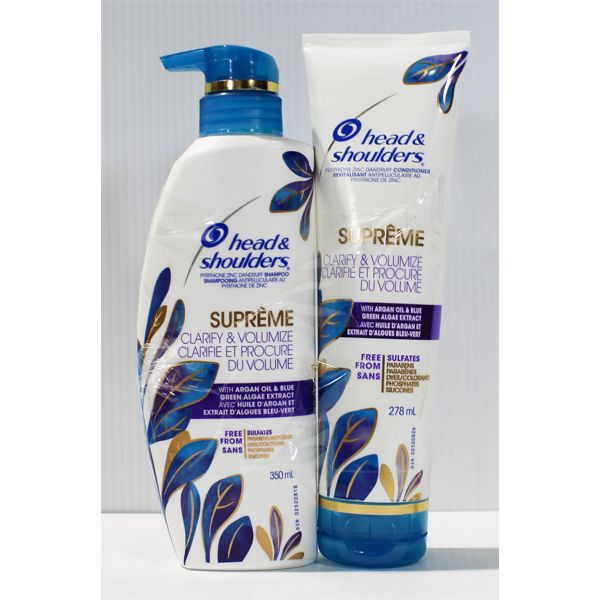  HEAD & SHOULDERS SUPREME SHAMPOO AND CONDITIONER