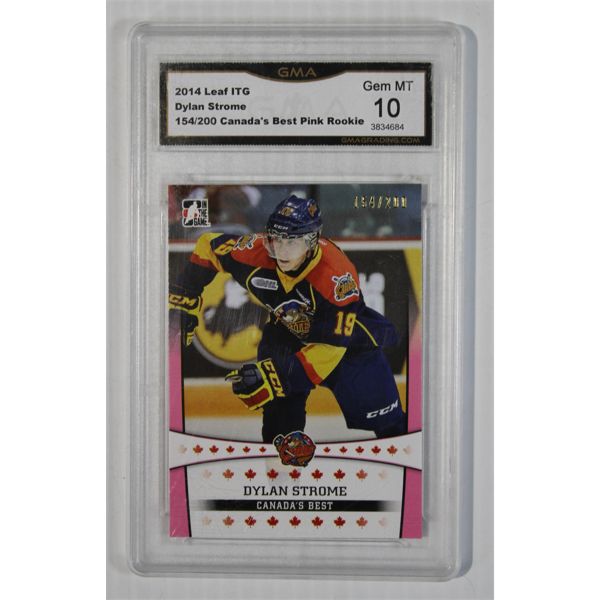 DYLAN STROME 2014 CANADA'S BEST PINK ROOKIE CARD