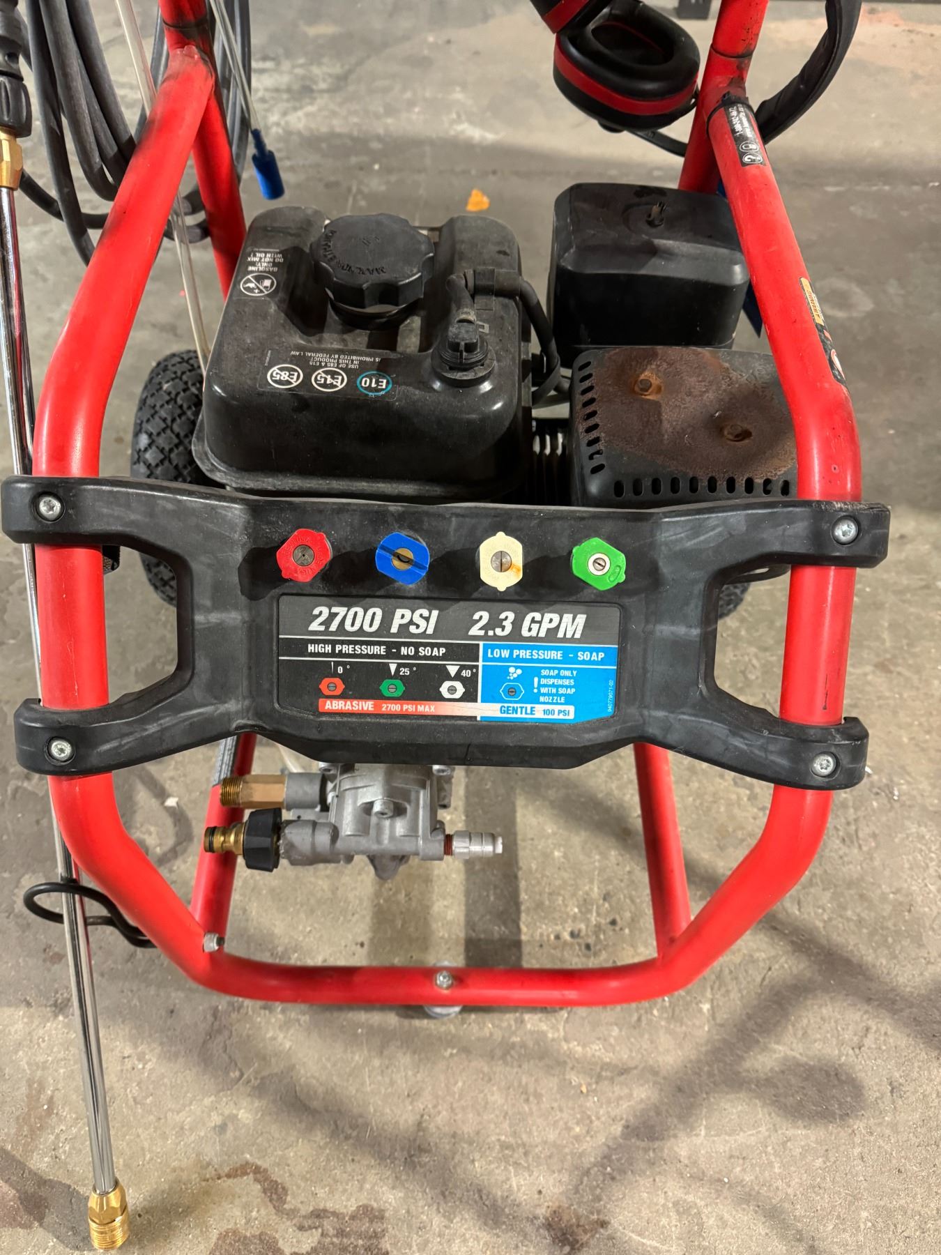 Homelite pressure washer