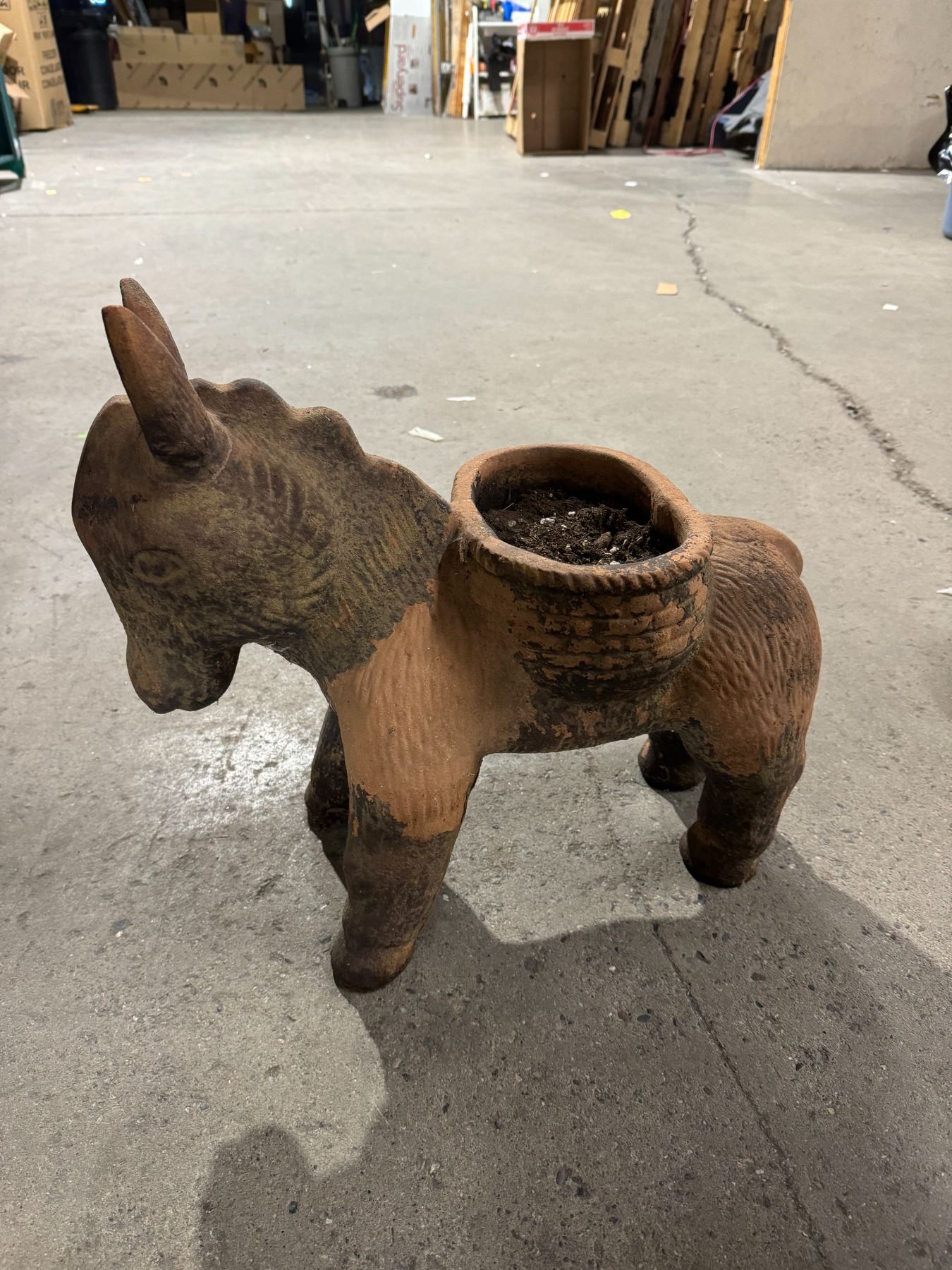 Donkey planter