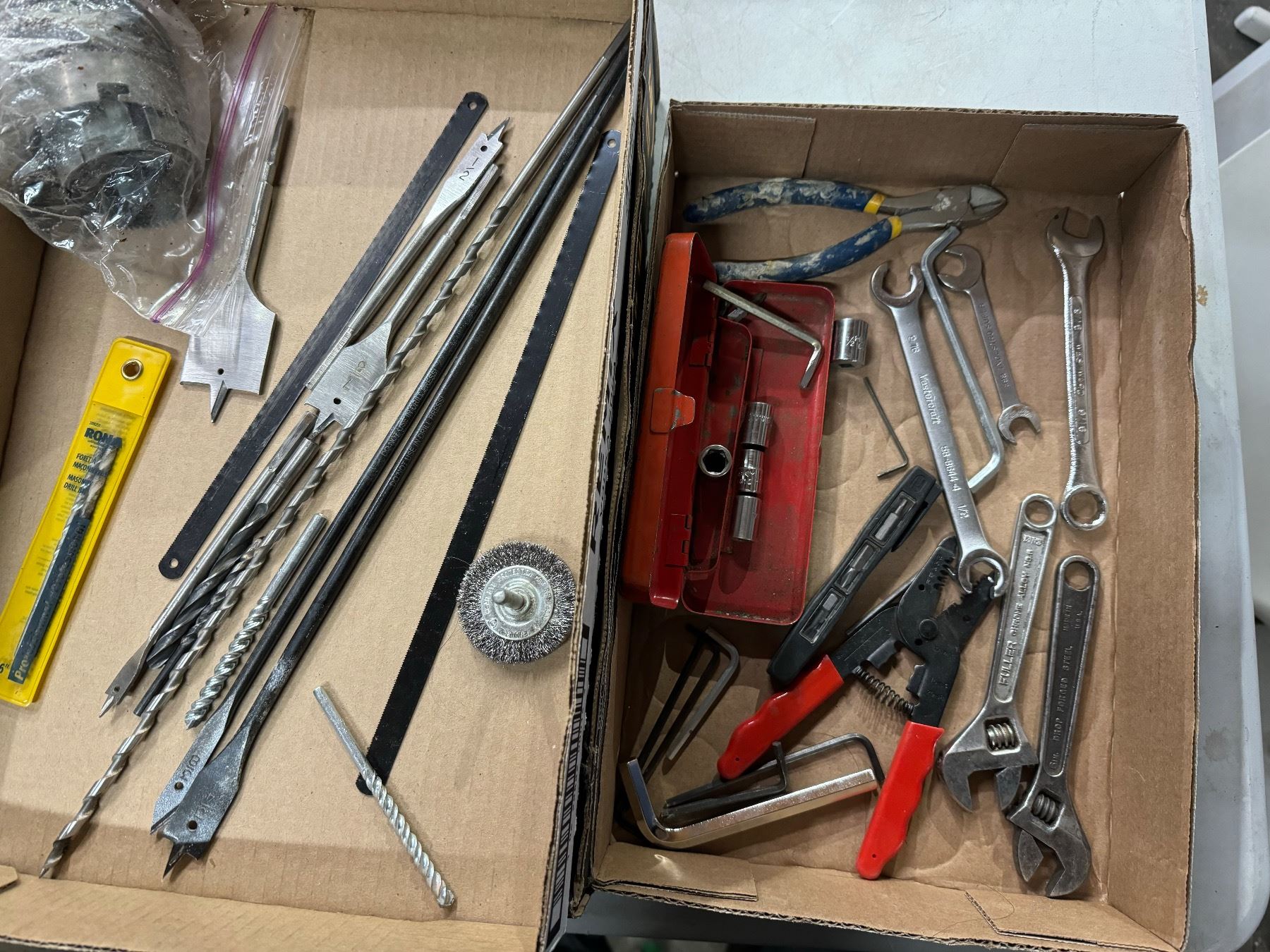 Assorted tools