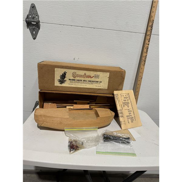 Boucher scale model ship