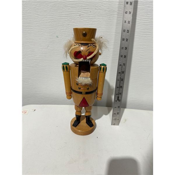 Vintage German wooden nut cracker