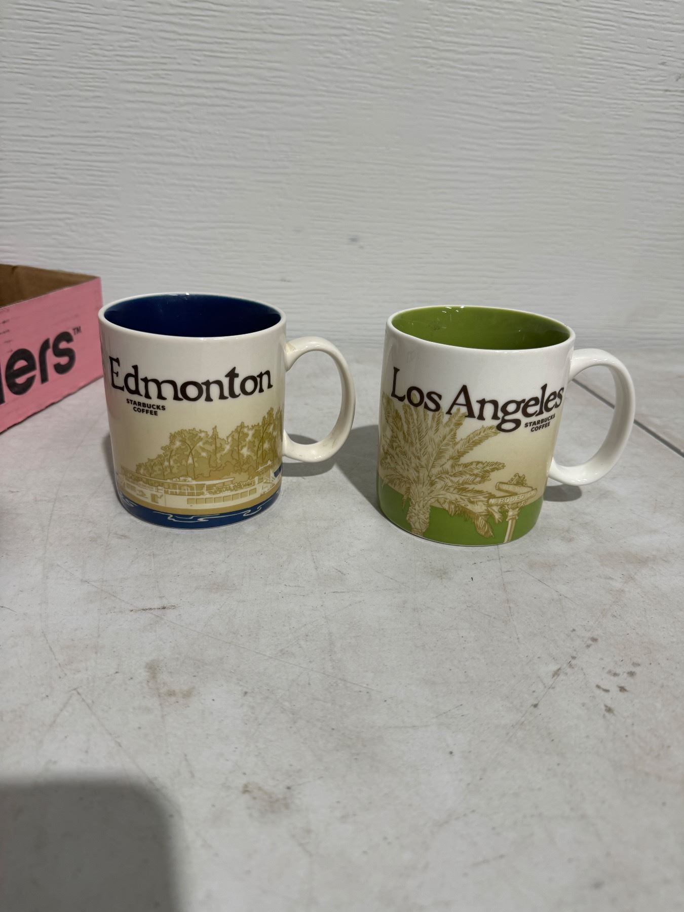 Starbucks mugs