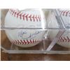 Image 2 : 6-Autographed Baseball In Display Box - 6 X $