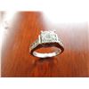 Image 3 : 14K WG Diamond Ring w/17 Round Cut Diamonds 5.3g - Diamonds Are Prong/