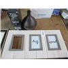 Image 1 : Triple Picture Frame 3 Drawer Bin, Aroma Dispenser