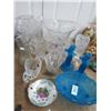 Image 1 : Pressed Glass, Fish, Swan Bowls, Vases, Punch Bowl and More