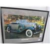 Image 1 : Framed 1930 Cadillac V16 Roadster Wall Photo