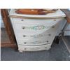 Image 1 : Floral 4 Drawer Small Chest