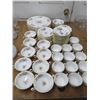 Image 1 : Mintin Floral China Dishes, Bowls, Cups, Saucers Set
