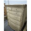 Image 4 : Ornate King Sleigh Bed w/Faux Marble Top Dresser/Mirror/HB/Nightstands Set