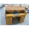 Image 1 : Bradford Oak Rolltop Desk