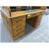 Image 3 : Bradford Oak Rolltop Desk