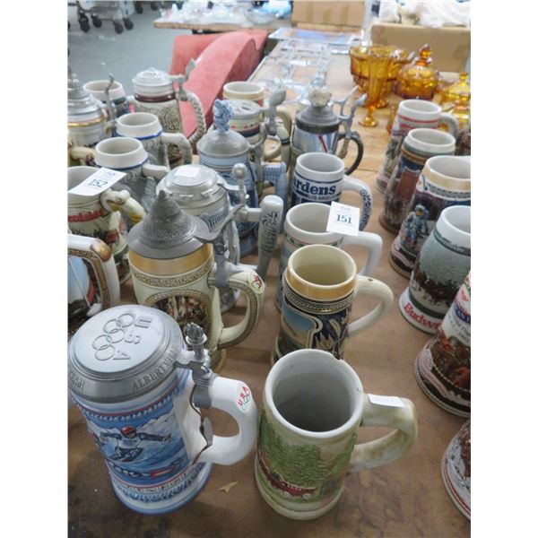 Collector Steins - 12