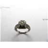 Image 2 : 14K WG Diamond Ring w/7 Round Cut Diamonds and 86 Round Cut