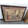 Image 1 : Framed Vintage Wall Art Enjoying The Piano - 24 x 36