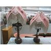 Image 1 : Ornate Gargoyle Boudoir Lamp - Pair