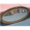 Image 1 : Gold Guild Oval Beveled Mirror - No Shipping