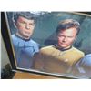 Image 2 : Star Trek Wall Art Autographed William Shatner & Leonard Nimoy