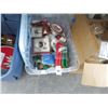 Image 2 : Display Case Craft Kits, Christmas Lights, Décor Items - 3 Boxes