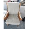 Image 1 : Padded Maple Armchair