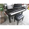 Image 6 : Roland Black Laquer Electric Digital Piano Model GP607