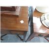 Image 2 : Mahogany Drawer End Tables - Pair