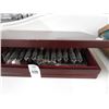 Image 2 : Silverplate Utensils w/Cherry Box