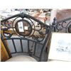 Image 2 : Ornate Padded Cast Swivel Bar Stools - 3