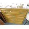 Image 1 : Oak Style 4 Drawer Chest