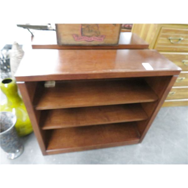 Mahogany Small Bookcases - Pair