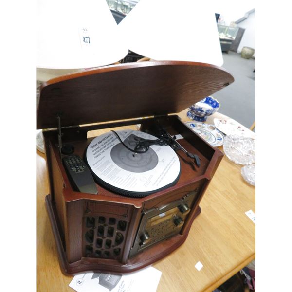 Vintage Style Stereo/Turntable