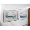 Image 1 : Watercolor Seascape Wall Art - 2