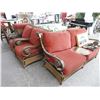 Image 1 : Rattan Patio Sofa/Armchairs/Ottoman/Coffee Table Set