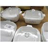 Image 2 : Corningware Bake Dishes - 6