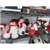 Image 2 : Christmas Plush Toys and Décor - 4 Shelves