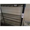 Image 2 : Uline Black Coated 4 Shelf Storage Rack