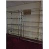 Image 1 : 2-Metro Chrome 6/5 Shelf Storage Racks - 2 X $