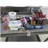 Image 2 : Metal 2 Shelf Warehouse Cart w/First Aid and Supplies