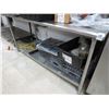 Image 1 : S/S 6' Bullnose Island Table w/Undershelf