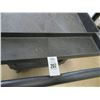 Image 2 : Black Plastic 2 Shelf Warehouse Cart