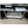 Image 1 : S/S 30" Equipment Stand w/Lip and Undershelf