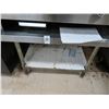 Image 1 : S/S 30" Equipment Stand w/Lip and Undershelf