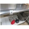 Image 2 : S/S 6' Bullnose Rolling Table w/Undershelf