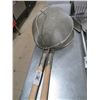 Image 1 : Large Basket Strainers - Pair