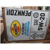 Image 1 : (G6) HUILE MOTEUR SYNTHÉTIQUE 100% 5W-20 “PENNZOIL PLATINUM” 22.7 LITRES