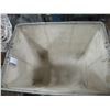 Image 3 : CHARIOT EN TISSUS SUR ROULETTES 37”LRG x 27LNG” x 35”HAUT